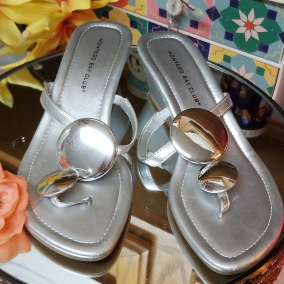 Montego Bay Club Shoes - Summer Silver sandals